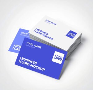 Standard Business Card Mockup PSD (Free)