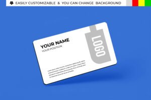 Free Creative Business Card Mockup (PSD)