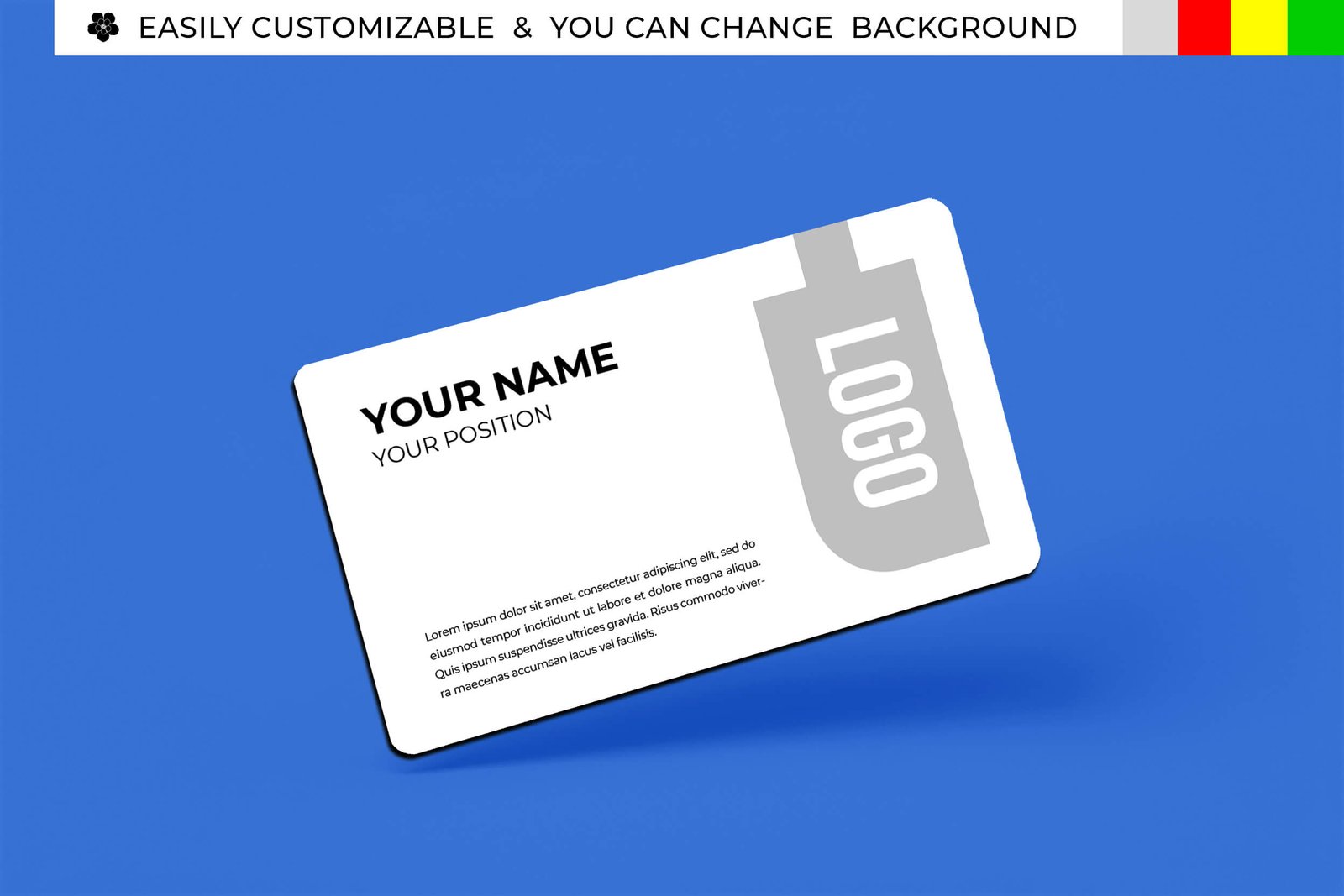 Free Creative Business Card Mockup (PSD)