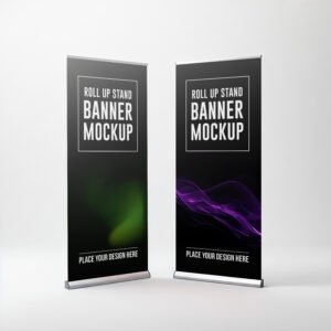Simple Stand banner Mockups