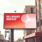 City Billboard Mockup PSD