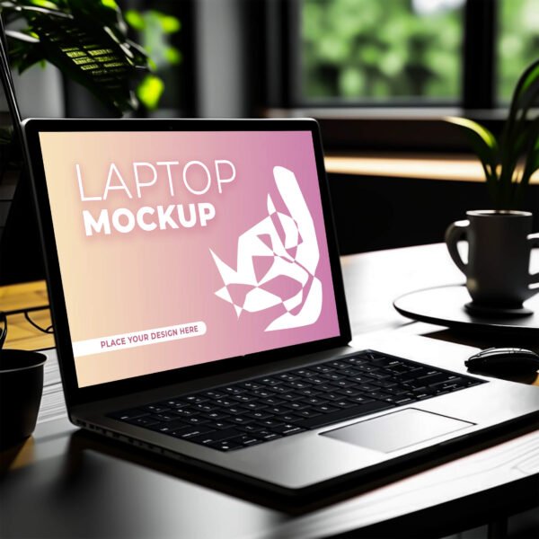 Laptop Mockup PSD