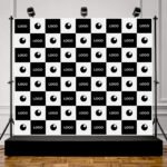 Square Step and Repeat Mockup PSD