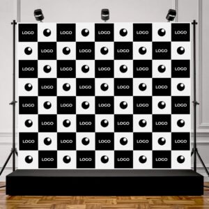 Square Step and Repeat Mockup PSD