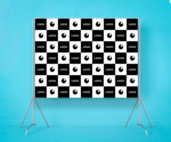 Backdrop Banner Mockup Step & Repeat Mockups PSD