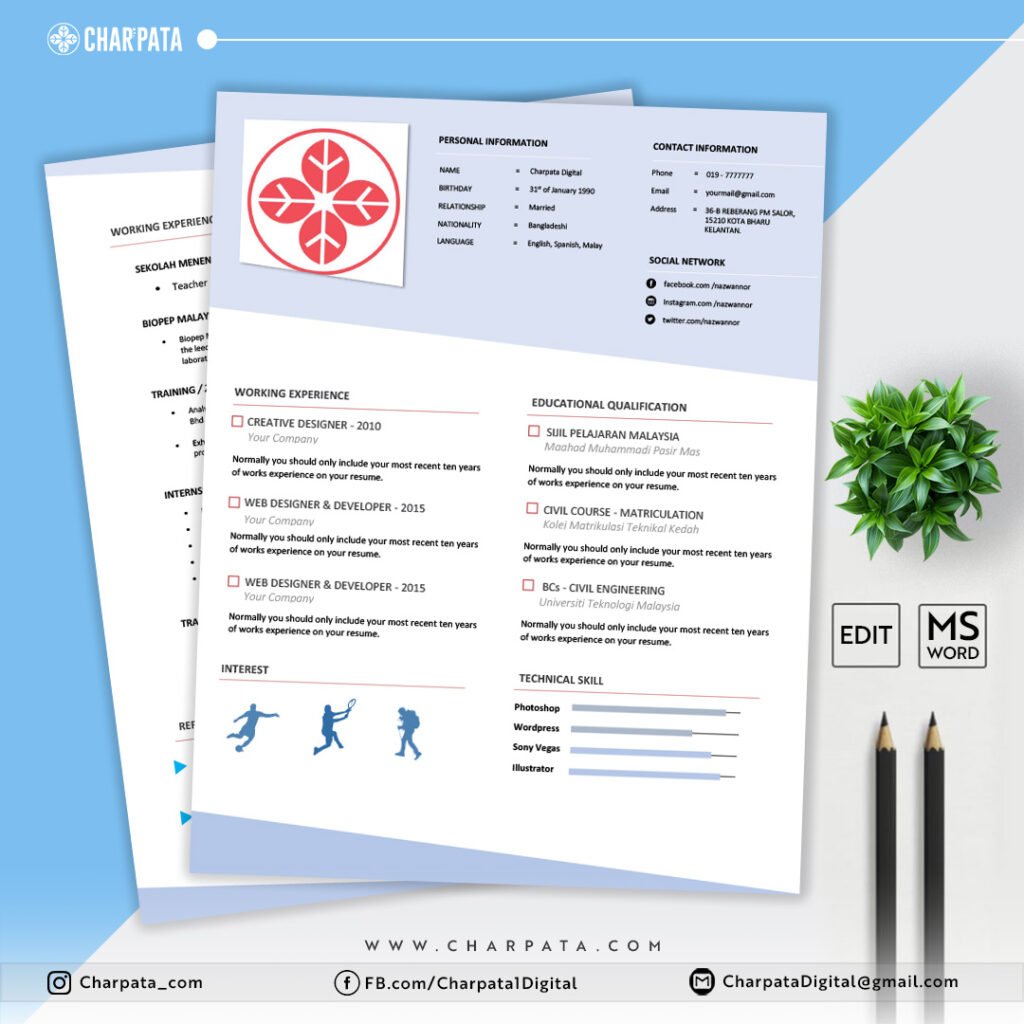 Modern Resume Template