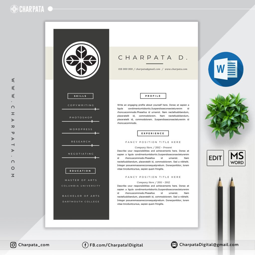 Minimal Resume Template
