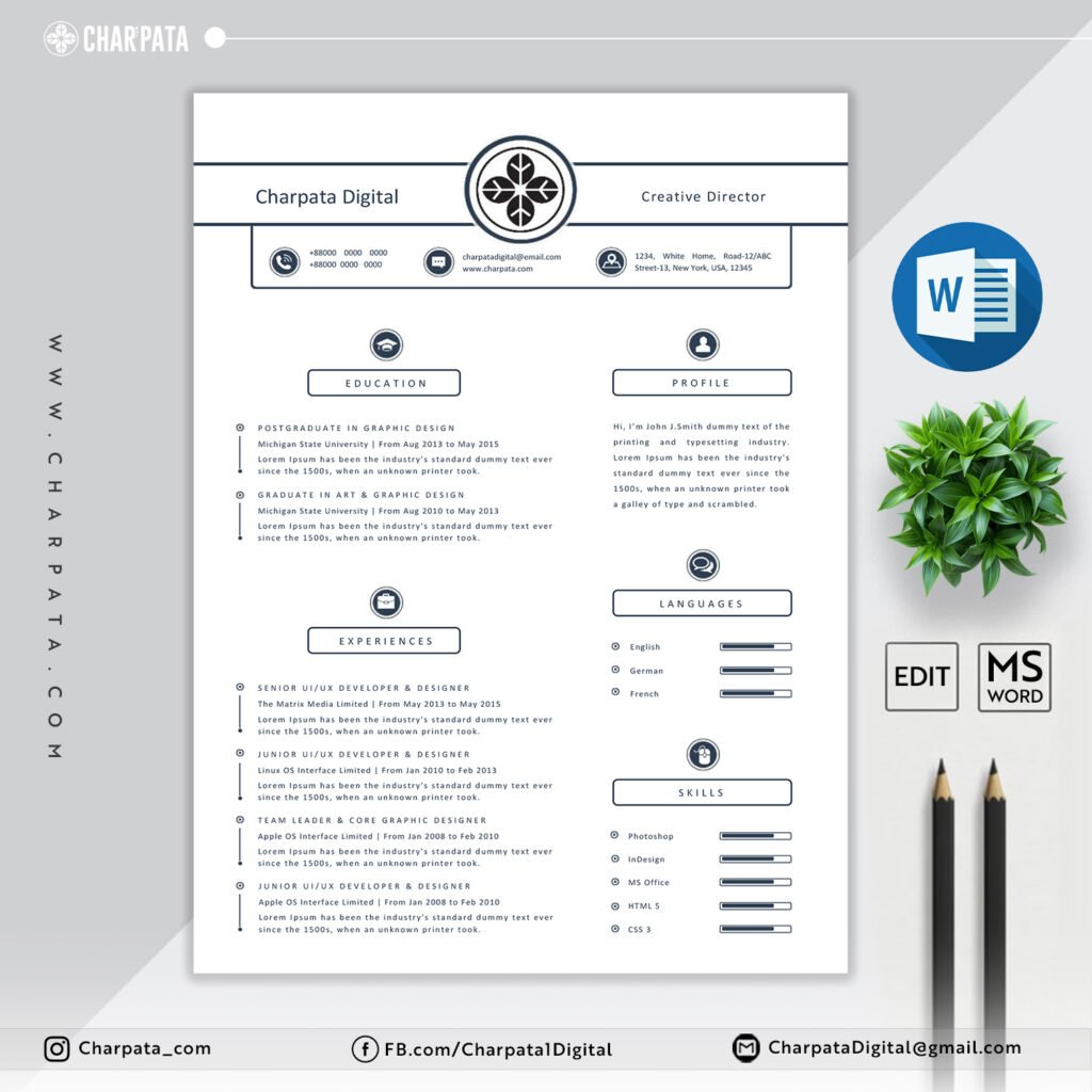 Minimal Resume Template