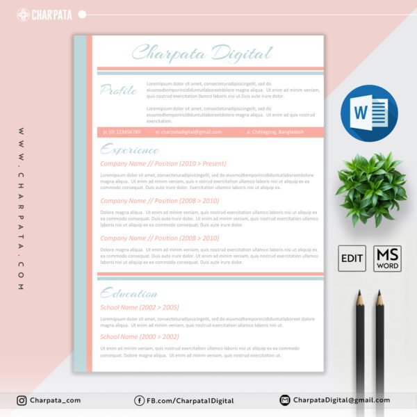 Minimal Resume Template