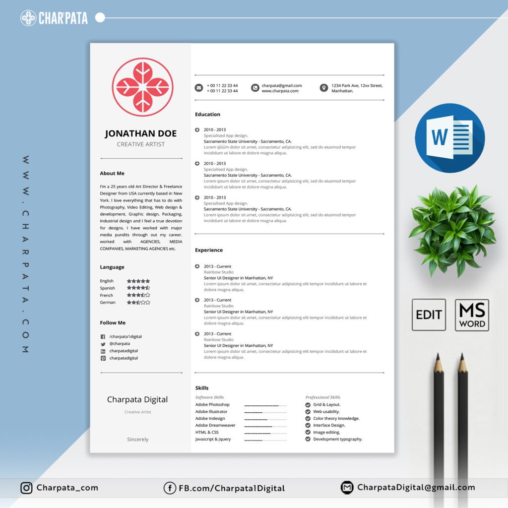 Minimal Resume Template